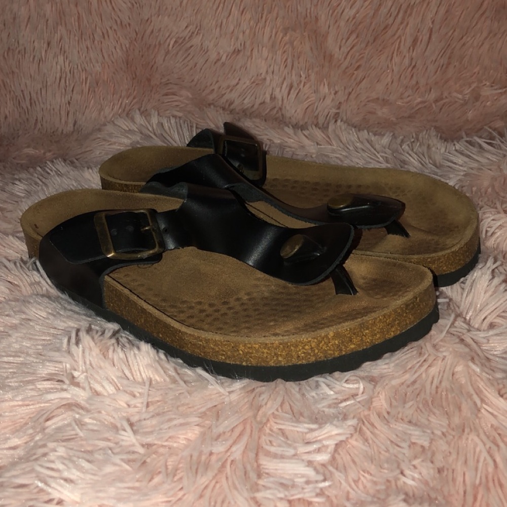 Black sandals